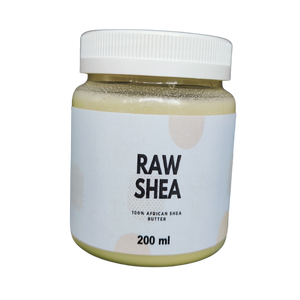 Organic Unrefined Shea Butter 200ml